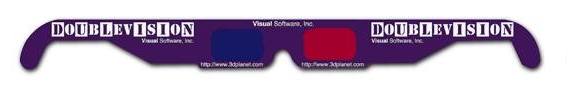 3D Anaglyph Glasses - Doublevision