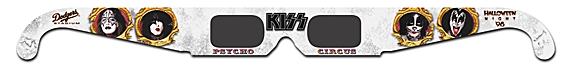 3D Polarized Glasses - KISS - Psycho Circus