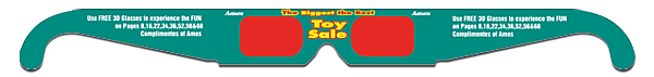 3D Decoder Glasses - Toy Sale